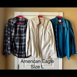 American Eagle button down